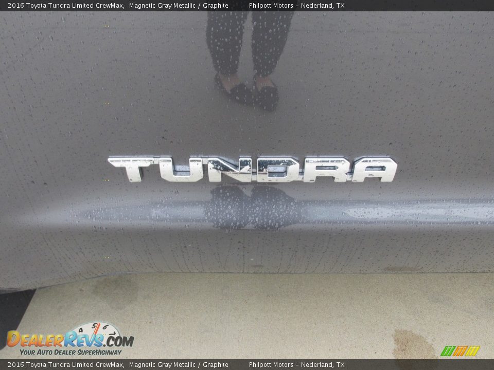 2016 Toyota Tundra Limited CrewMax Magnetic Gray Metallic / Graphite Photo #14