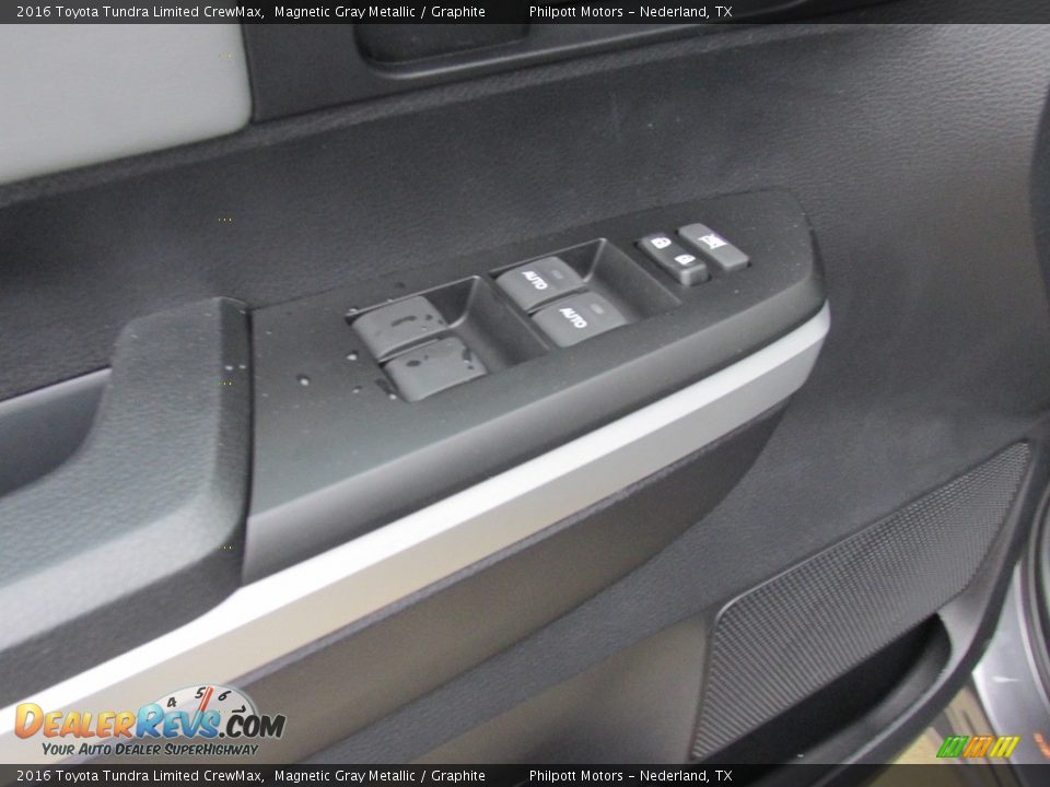 2016 Toyota Tundra Limited CrewMax Magnetic Gray Metallic / Graphite Photo #20