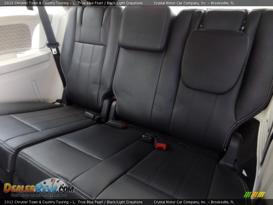 2013 Chrysler Town & Country Touring - L True Blue Pearl / Black/Light Graystone Photo #6