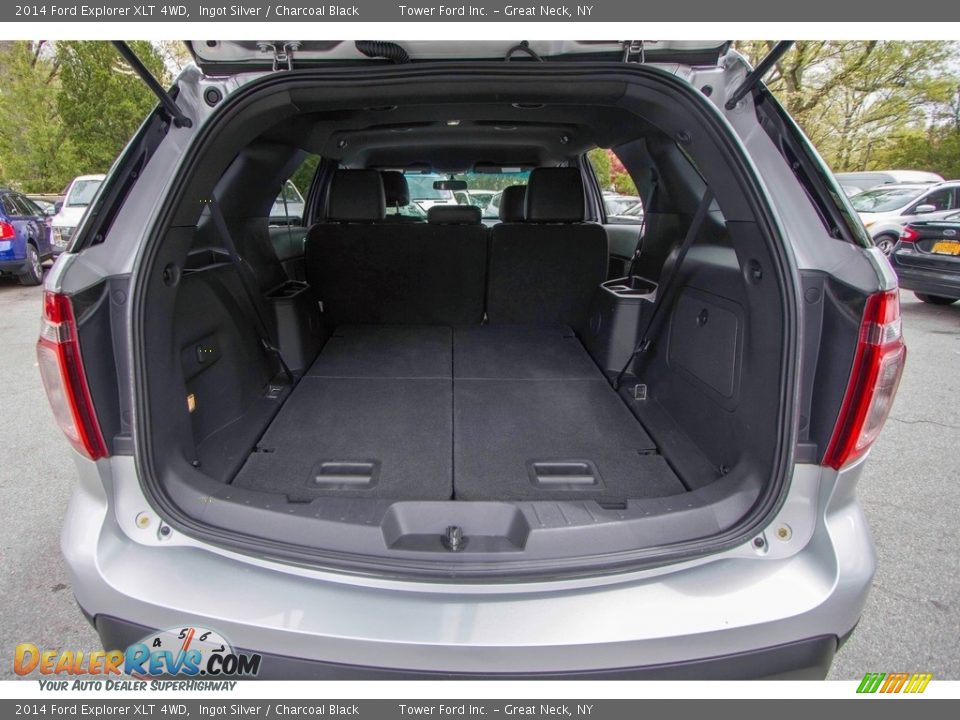 2014 Ford Explorer XLT 4WD Ingot Silver / Charcoal Black Photo #6