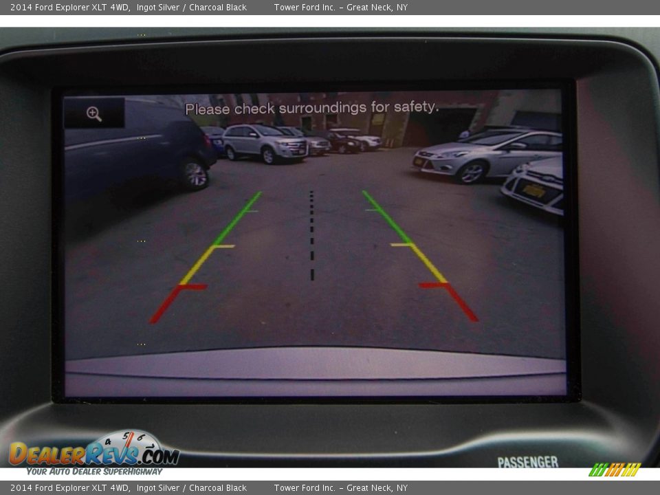 2014 Ford Explorer XLT 4WD Ingot Silver / Charcoal Black Photo #21