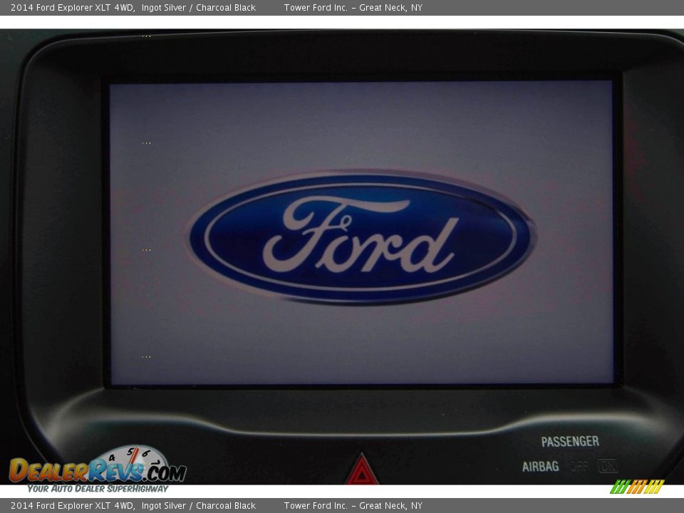 2014 Ford Explorer XLT 4WD Ingot Silver / Charcoal Black Photo #26