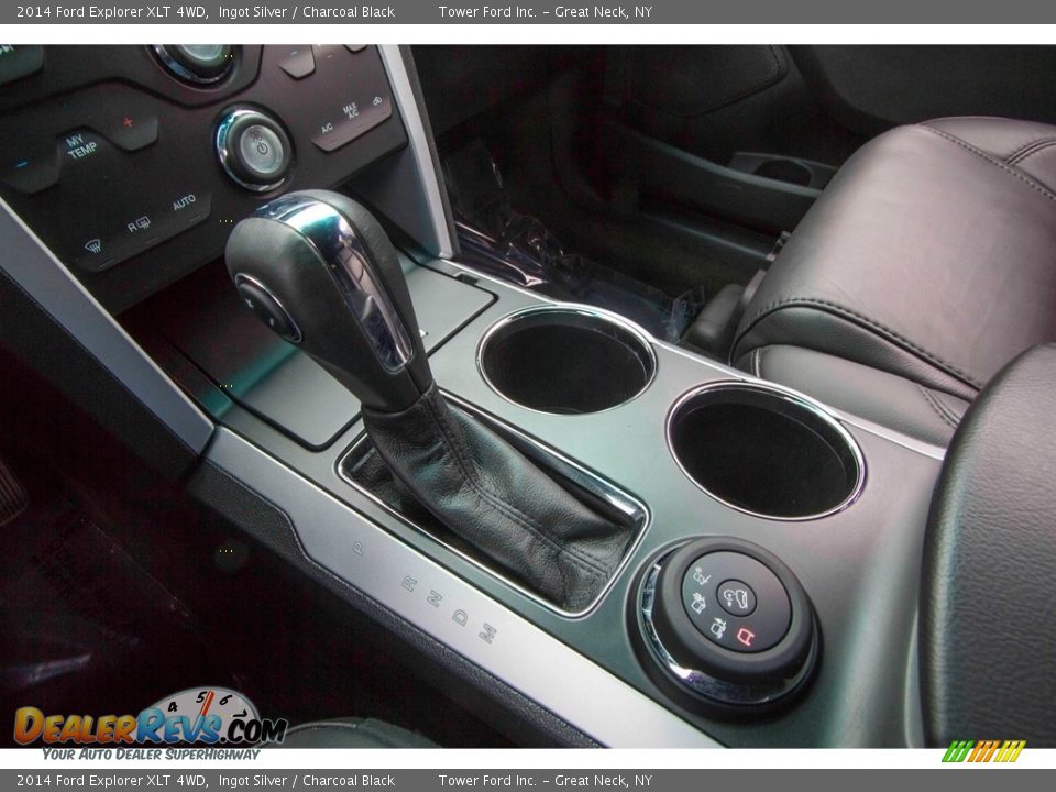 2014 Ford Explorer XLT 4WD Ingot Silver / Charcoal Black Photo #27