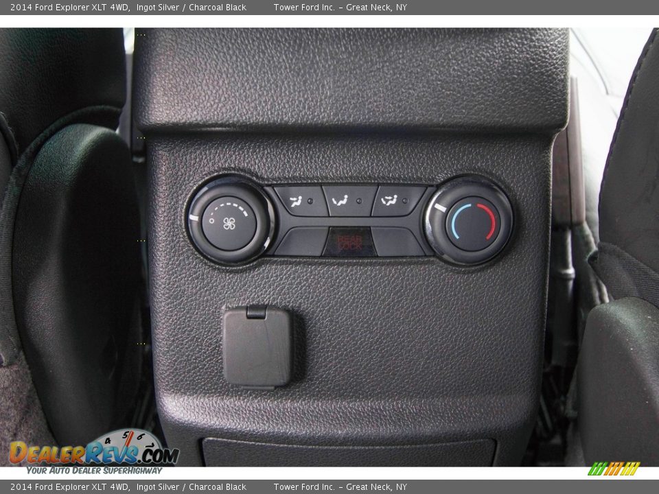 2014 Ford Explorer XLT 4WD Ingot Silver / Charcoal Black Photo #34