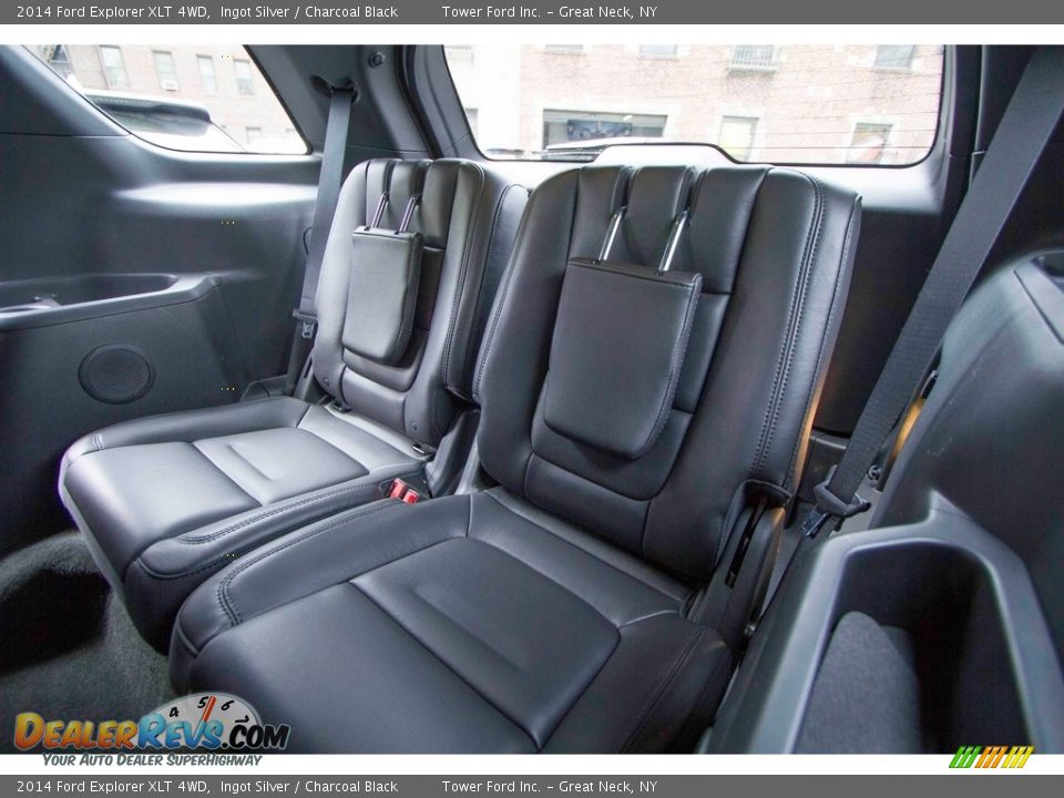 2014 Ford Explorer XLT 4WD Ingot Silver / Charcoal Black Photo #36
