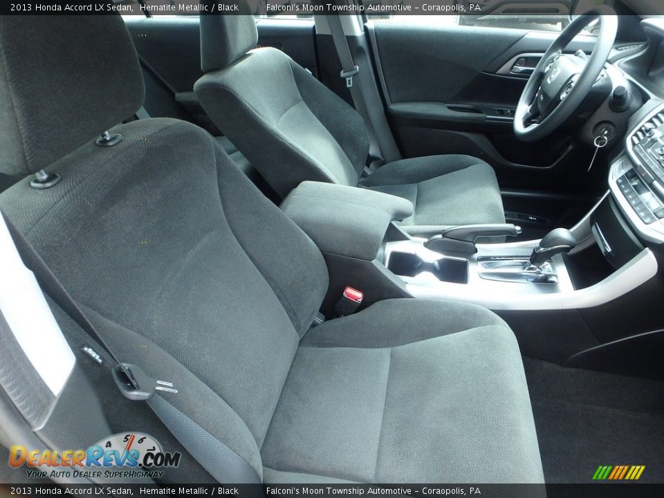 2013 Honda Accord LX Sedan Hematite Metallic / Black Photo #10