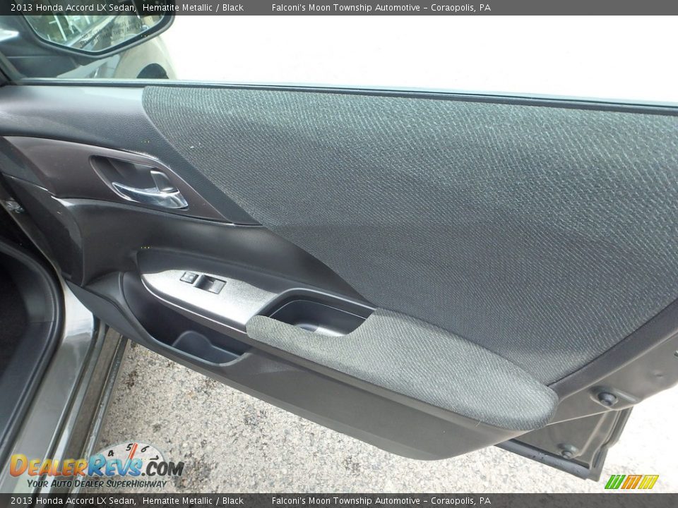 2013 Honda Accord LX Sedan Hematite Metallic / Black Photo #12