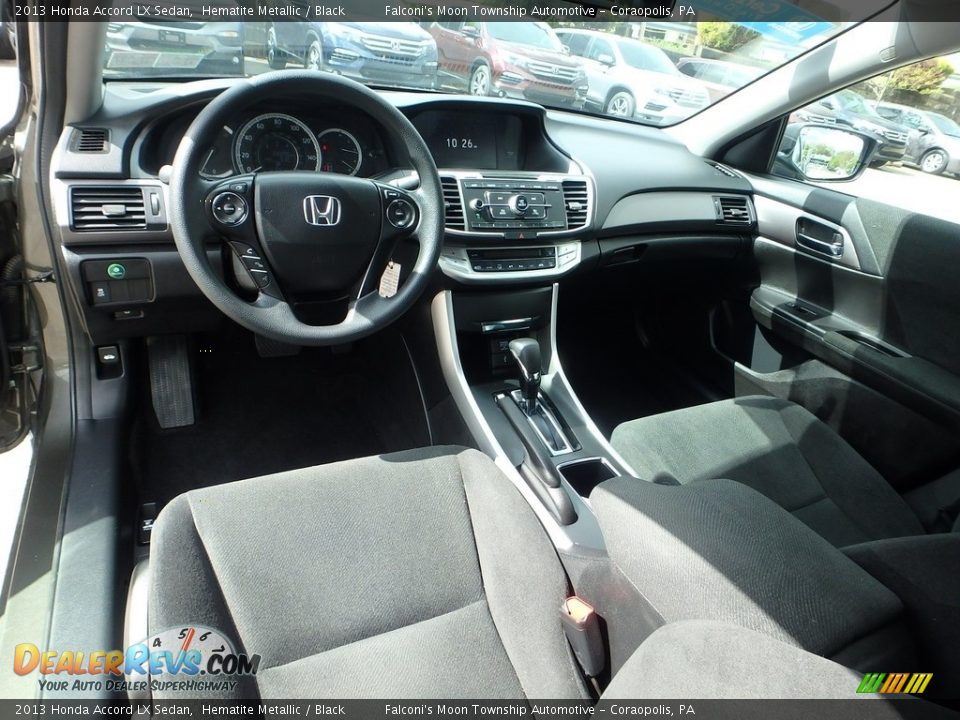 2013 Honda Accord LX Sedan Hematite Metallic / Black Photo #17