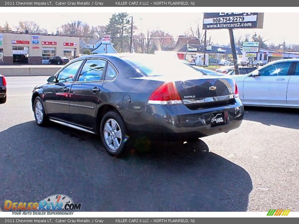 2011 Chevrolet Impala LT Cyber Gray Metallic / Gray Photo #4