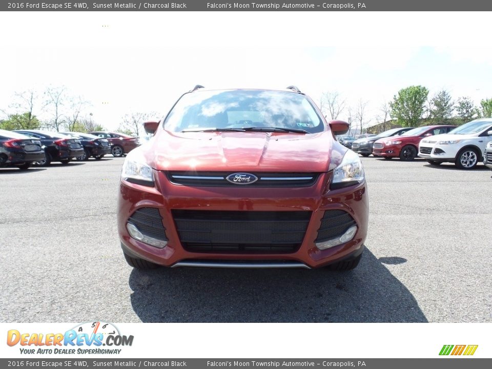 2016 Ford Escape SE 4WD Sunset Metallic / Charcoal Black Photo #2
