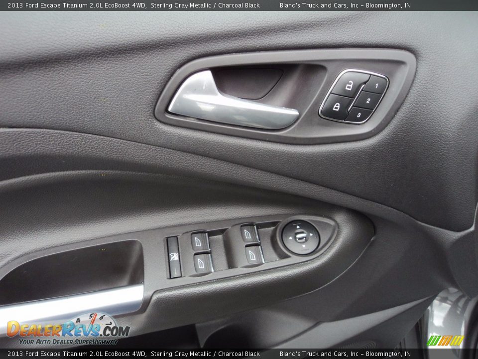2013 Ford Escape Titanium 2.0L EcoBoost 4WD Sterling Gray Metallic / Charcoal Black Photo #10