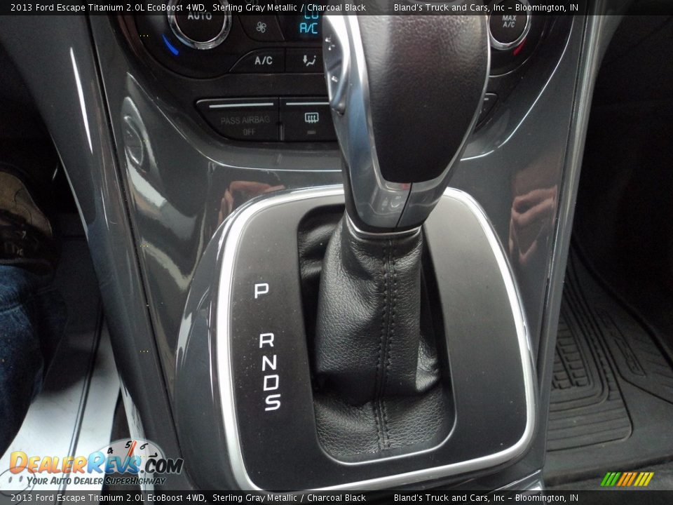 2013 Ford Escape Titanium 2.0L EcoBoost 4WD Sterling Gray Metallic / Charcoal Black Photo #25