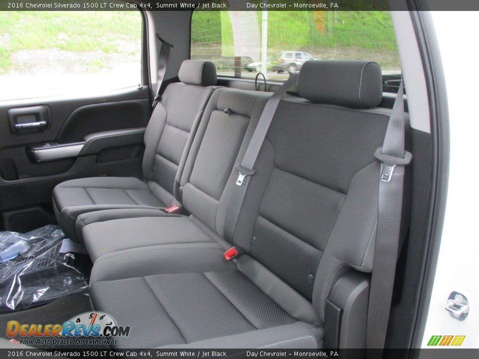 2016 Chevrolet Silverado 1500 LT Crew Cab 4x4 Summit White / Jet Black Photo #16
