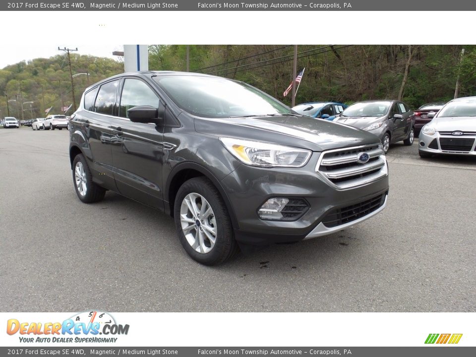 2017 Ford Escape SE 4WD Magnetic / Medium Light Stone Photo #2
