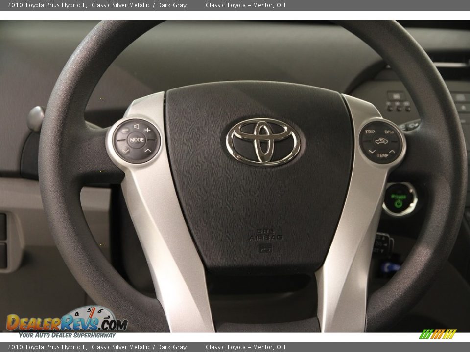 2010 Toyota Prius Hybrid II Classic Silver Metallic / Dark Gray Photo #6