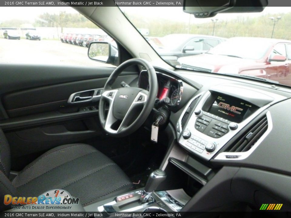 2016 GMC Terrain SLE AWD Iridium Metallic / Jet Black Photo #11