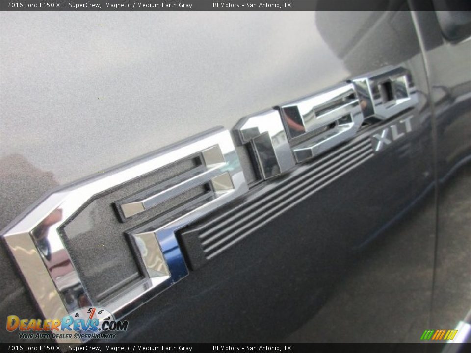 2016 Ford F150 XLT SuperCrew Magnetic / Medium Earth Gray Photo #3