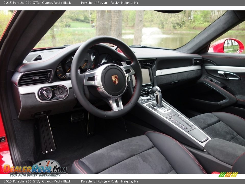 Black Interior - 2015 Porsche 911 GT3 Photo #23