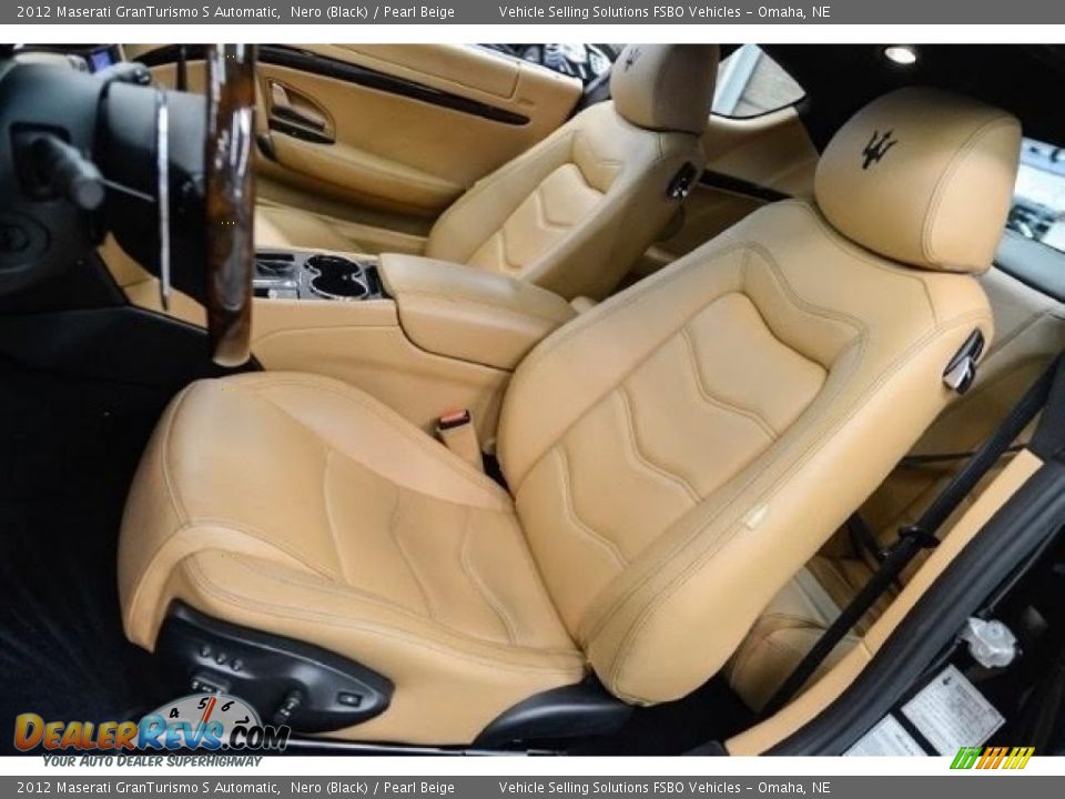 Front Seat of 2012 Maserati GranTurismo S Automatic Photo #9