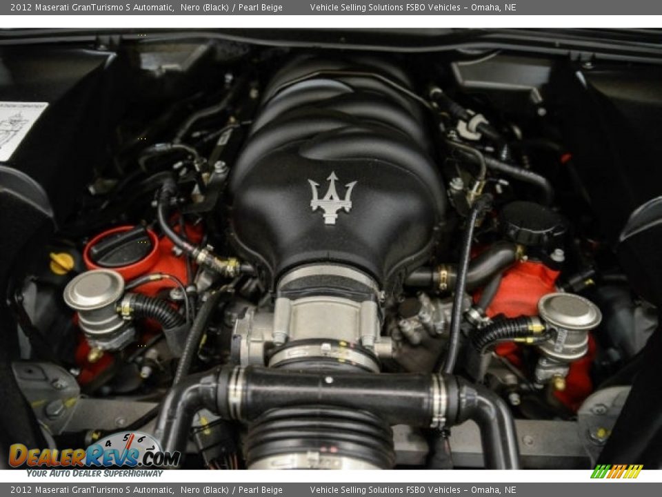2012 Maserati GranTurismo S Automatic 4.7 Liter DOHC 32-Valve VVT V8 Engine Photo #18