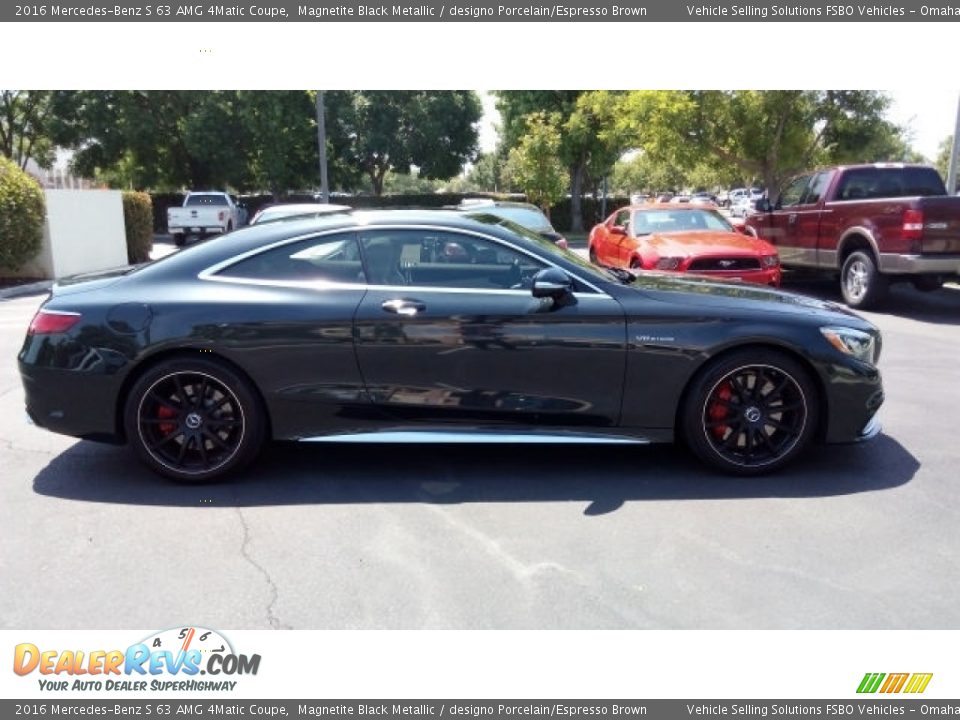 Magnetite Black Metallic 2016 Mercedes-Benz S 63 AMG 4Matic Coupe Photo #6