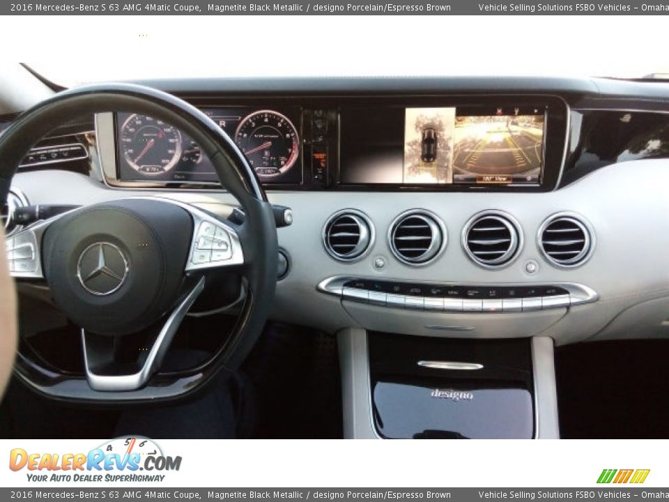 Controls of 2016 Mercedes-Benz S 63 AMG 4Matic Coupe Photo #12