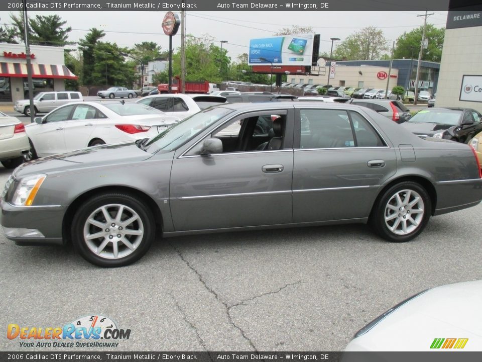 2006 Cadillac DTS Performance Titanium Metallic / Ebony Black Photo #3