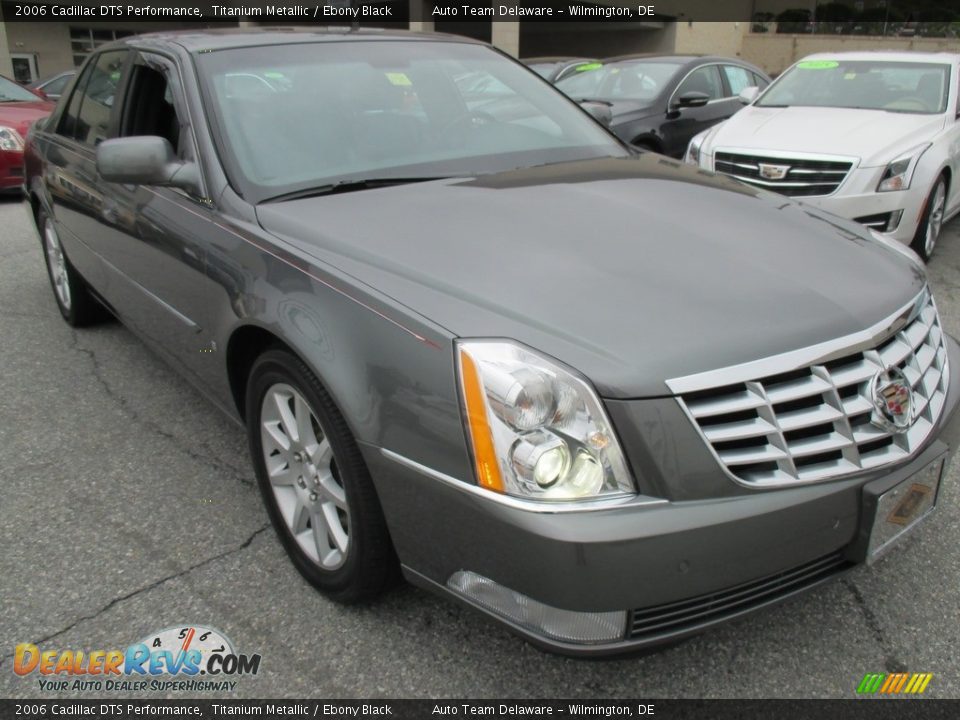 2006 Cadillac DTS Performance Titanium Metallic / Ebony Black Photo #8
