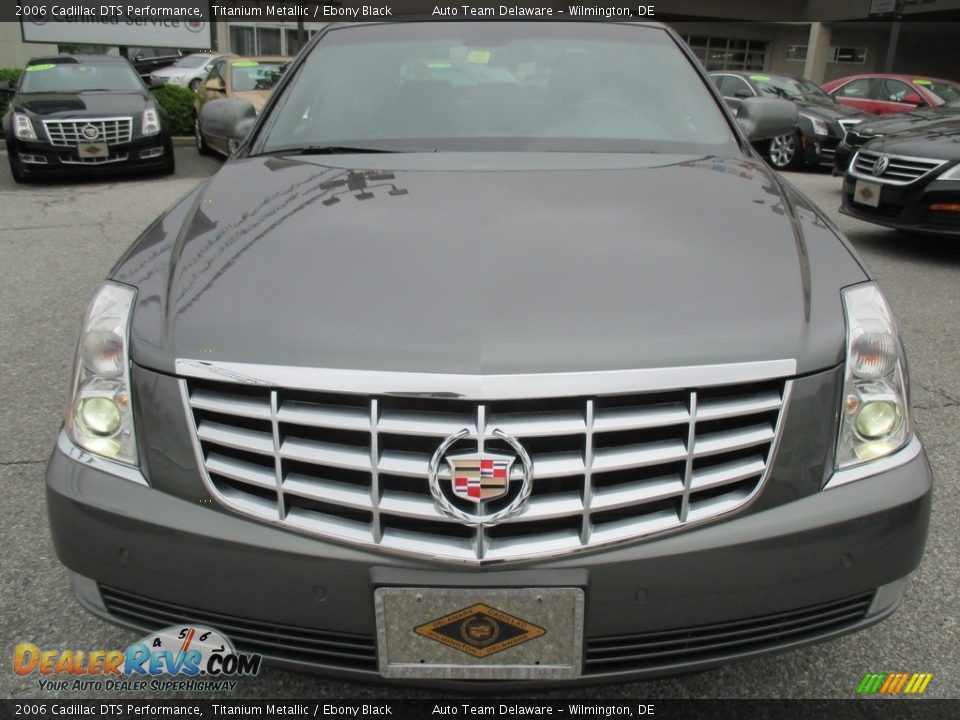 2006 Cadillac DTS Performance Titanium Metallic / Ebony Black Photo #9