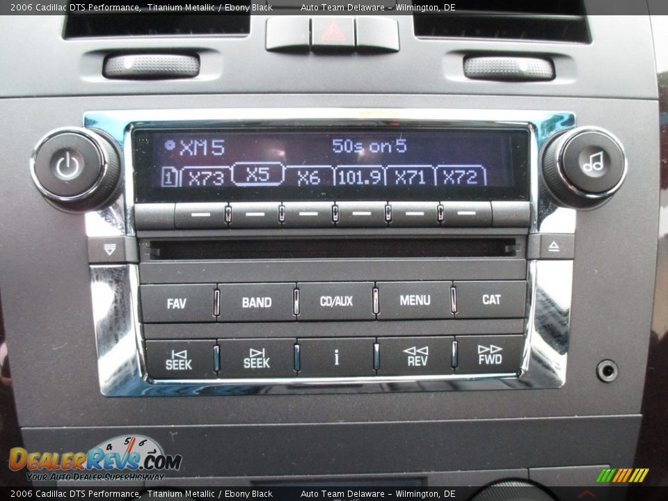 2006 Cadillac DTS Performance Titanium Metallic / Ebony Black Photo #35