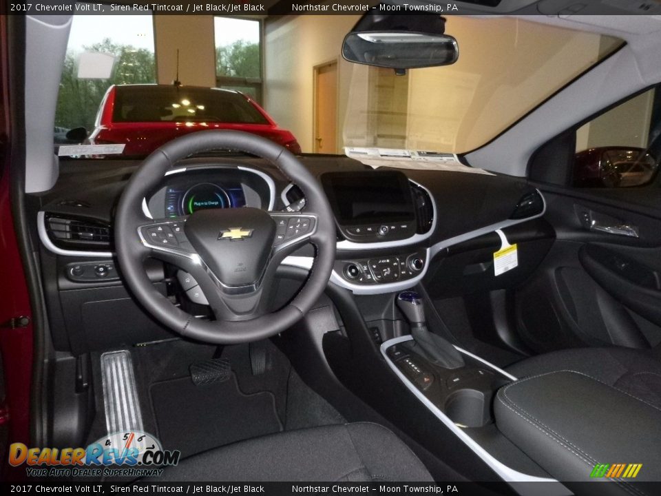 Jet Black/Jet Black Interior - 2017 Chevrolet Volt LT Photo #14