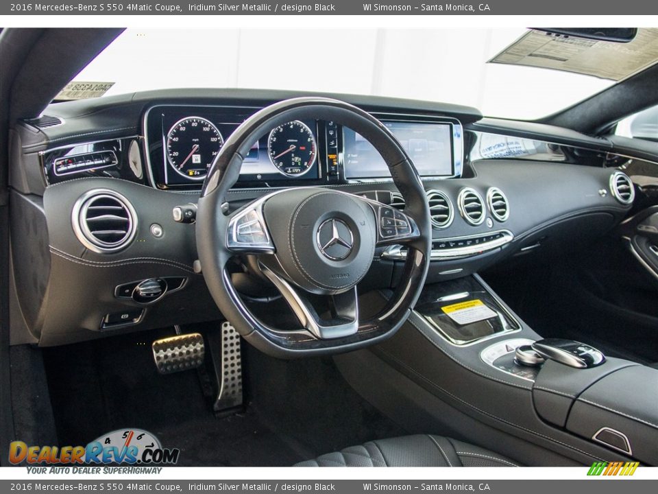 Dashboard of 2016 Mercedes-Benz S 550 4Matic Coupe Photo #5