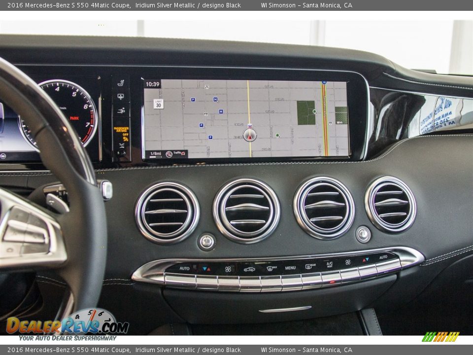 Navigation of 2016 Mercedes-Benz S 550 4Matic Coupe Photo #8