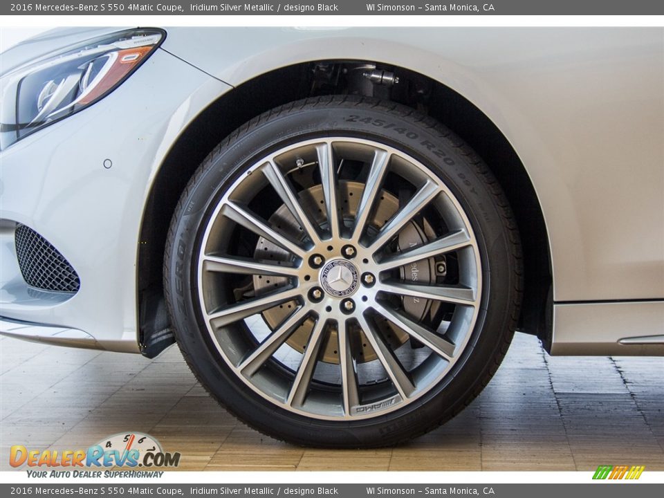 2016 Mercedes-Benz S 550 4Matic Coupe Wheel Photo #10