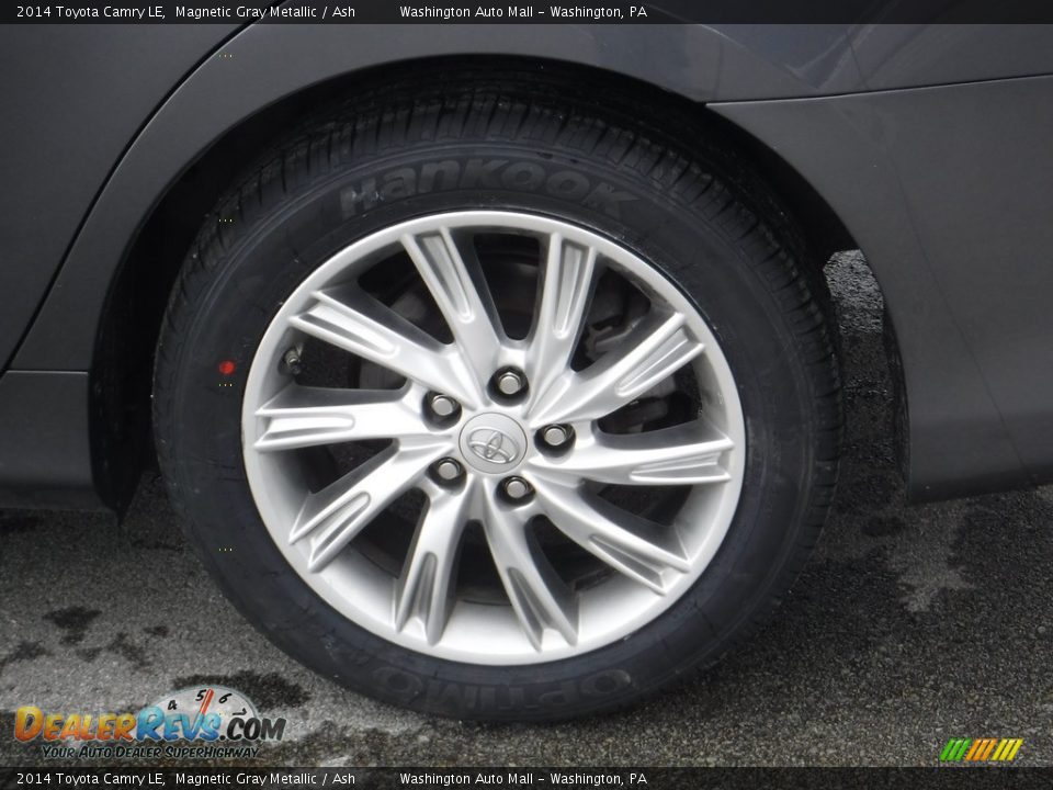 2014 Toyota Camry LE Magnetic Gray Metallic / Ash Photo #6