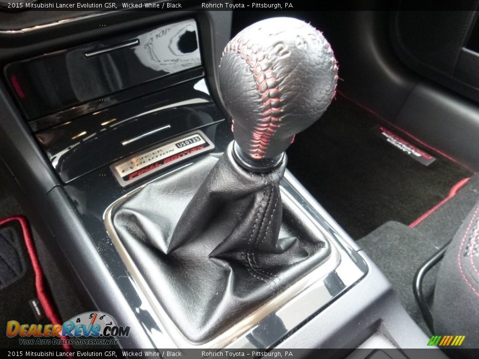 2015 Mitsubishi Lancer Evolution GSR Shifter Photo #8