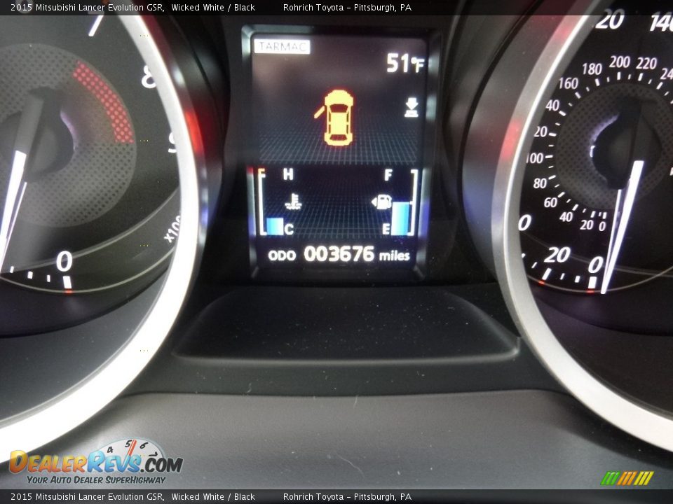 2015 Mitsubishi Lancer Evolution GSR Wicked White / Black Photo #9