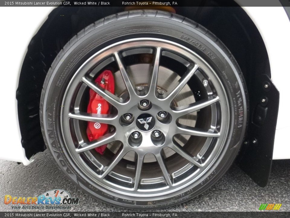 2015 Mitsubishi Lancer Evolution GSR Wheel Photo #14