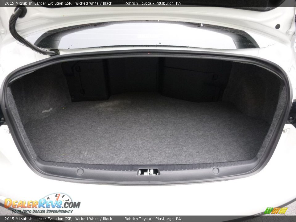 2015 Mitsubishi Lancer Evolution GSR Trunk Photo #15