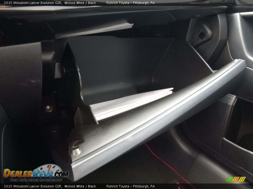 2015 Mitsubishi Lancer Evolution GSR Wicked White / Black Photo #21