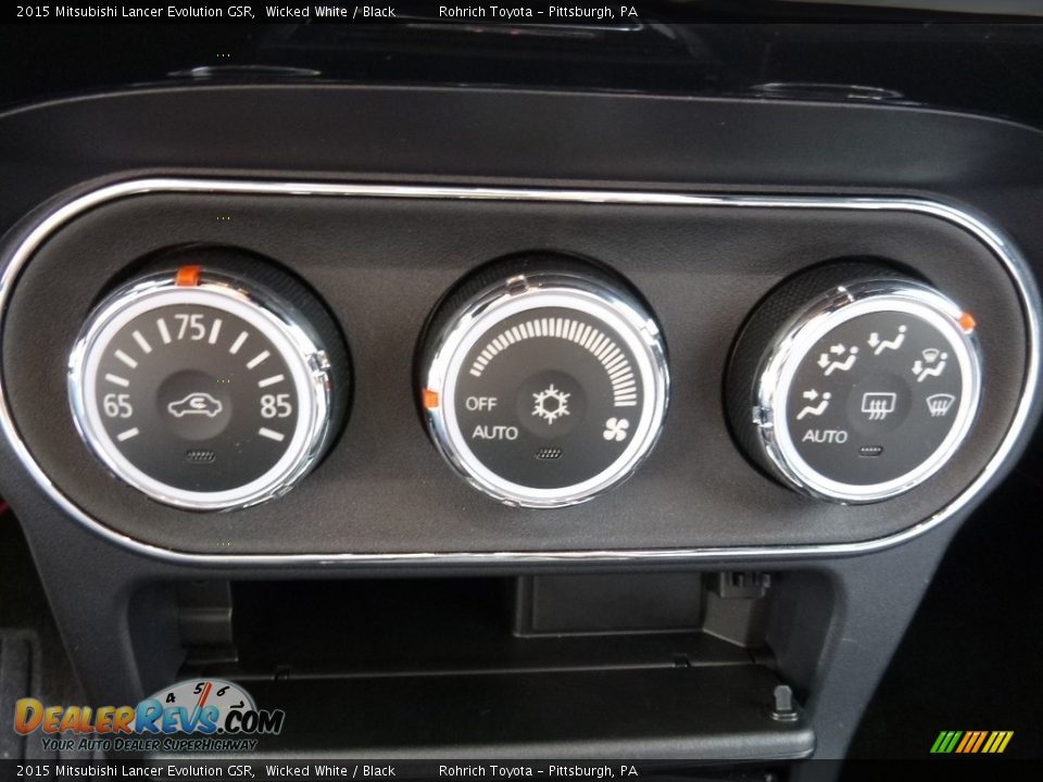 Controls of 2015 Mitsubishi Lancer Evolution GSR Photo #24