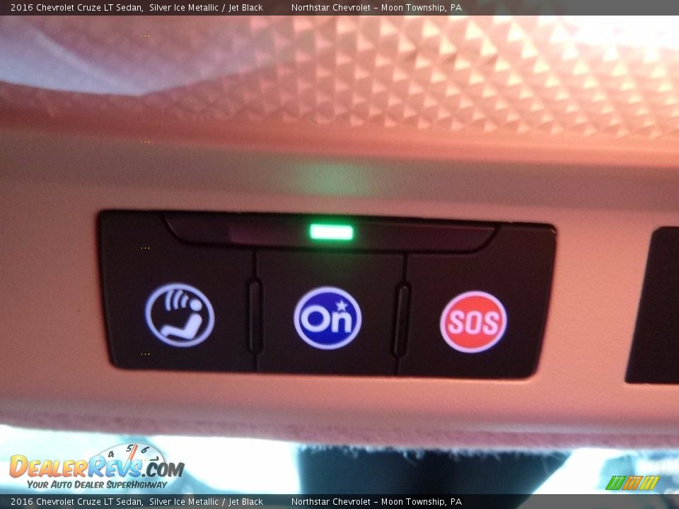 2016 Chevrolet Cruze LT Sedan Silver Ice Metallic / Jet Black Photo #17