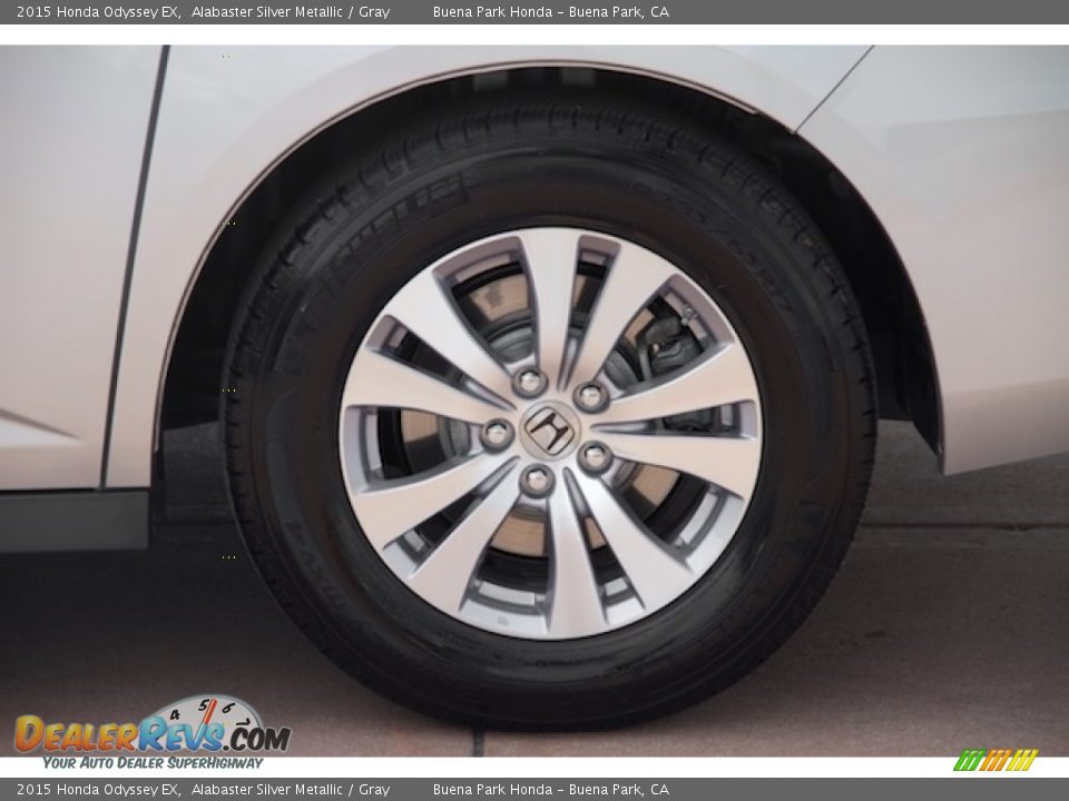 2015 Honda Odyssey EX Alabaster Silver Metallic / Gray Photo #31