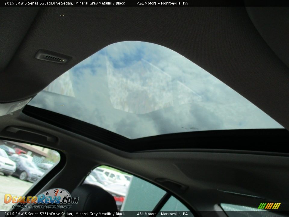 2016 BMW 5 Series 535i xDrive Sedan Mineral Grey Metallic / Black Photo #11