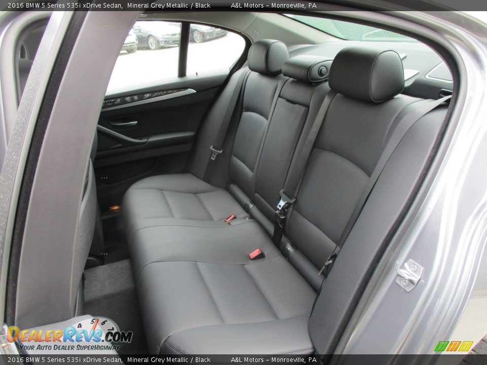 2016 BMW 5 Series 535i xDrive Sedan Mineral Grey Metallic / Black Photo #13
