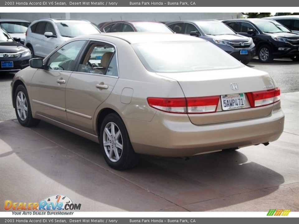 2003 Honda Accord EX V6 Sedan Desert Mist Metallic / Ivory Photo #2