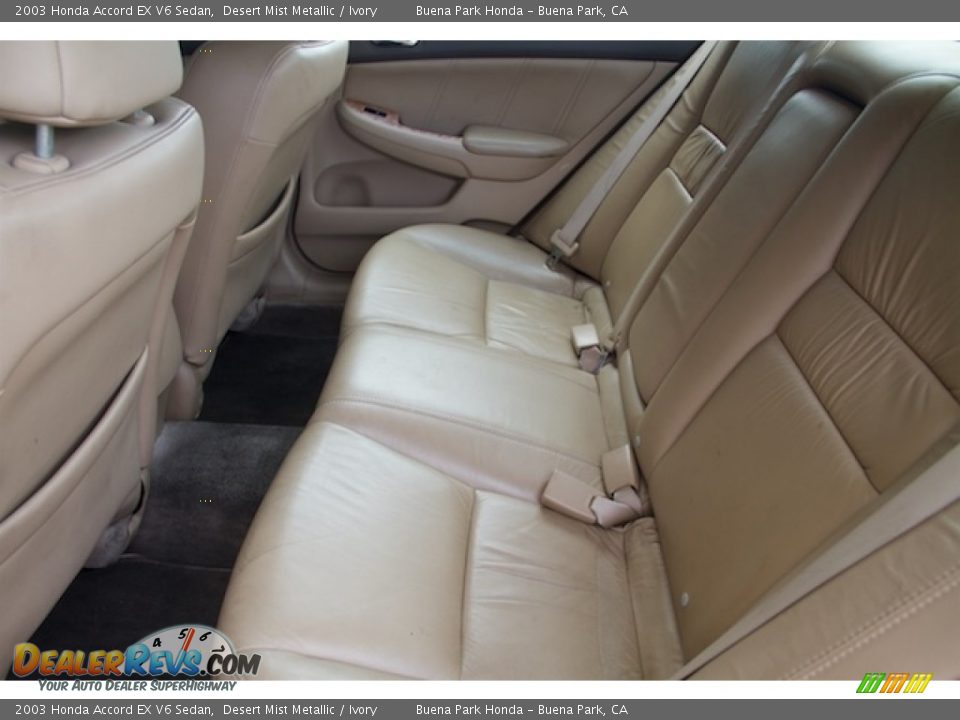 2003 Honda Accord EX V6 Sedan Desert Mist Metallic / Ivory Photo #4