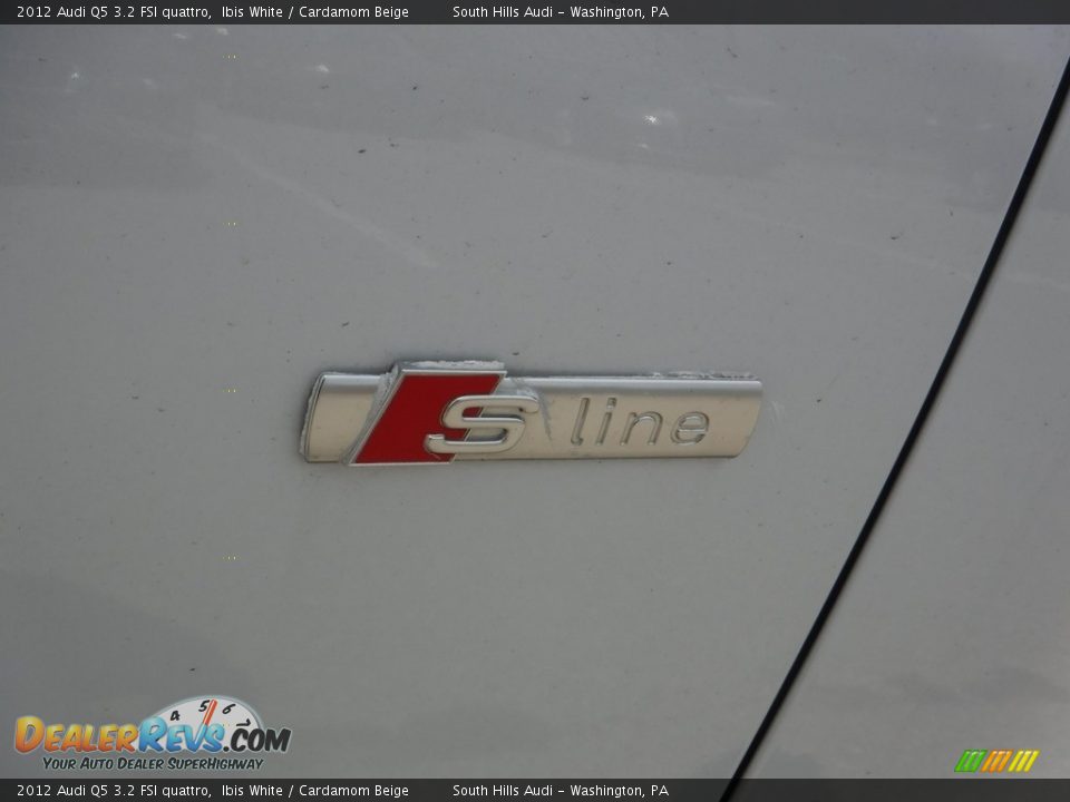 2012 Audi Q5 3.2 FSI quattro Ibis White / Cardamom Beige Photo #3