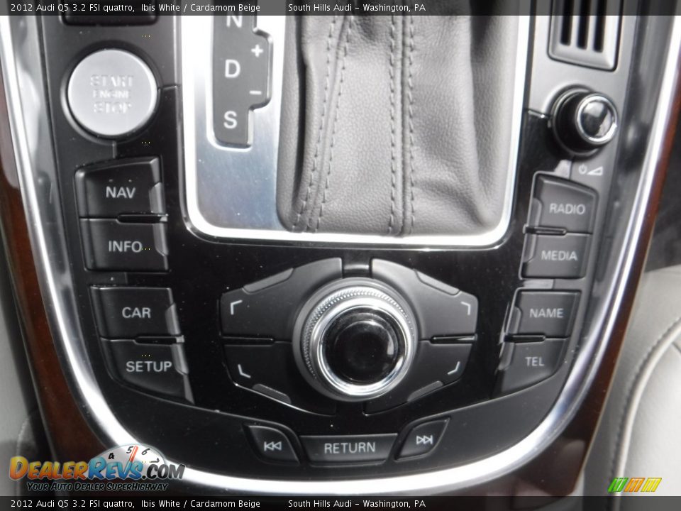 2012 Audi Q5 3.2 FSI quattro Ibis White / Cardamom Beige Photo #26