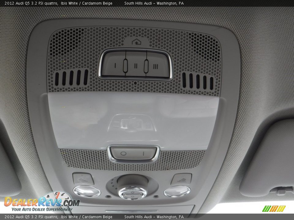 2012 Audi Q5 3.2 FSI quattro Ibis White / Cardamom Beige Photo #29